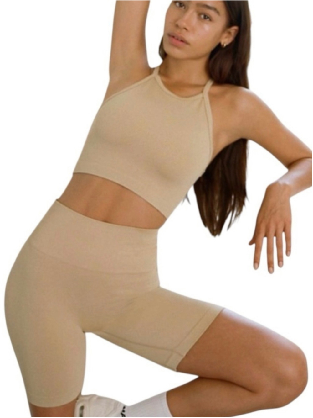 Aritzia TnAction TnaBODY™ Rincon Tank Tan Size Small